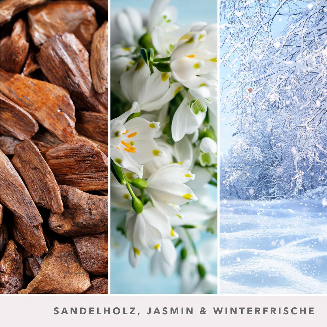 Yankee Candle Duftkerze im grossen Jar, Snow in Love, Brenndauer bis zu 150 Stunden Snow in Love Gro