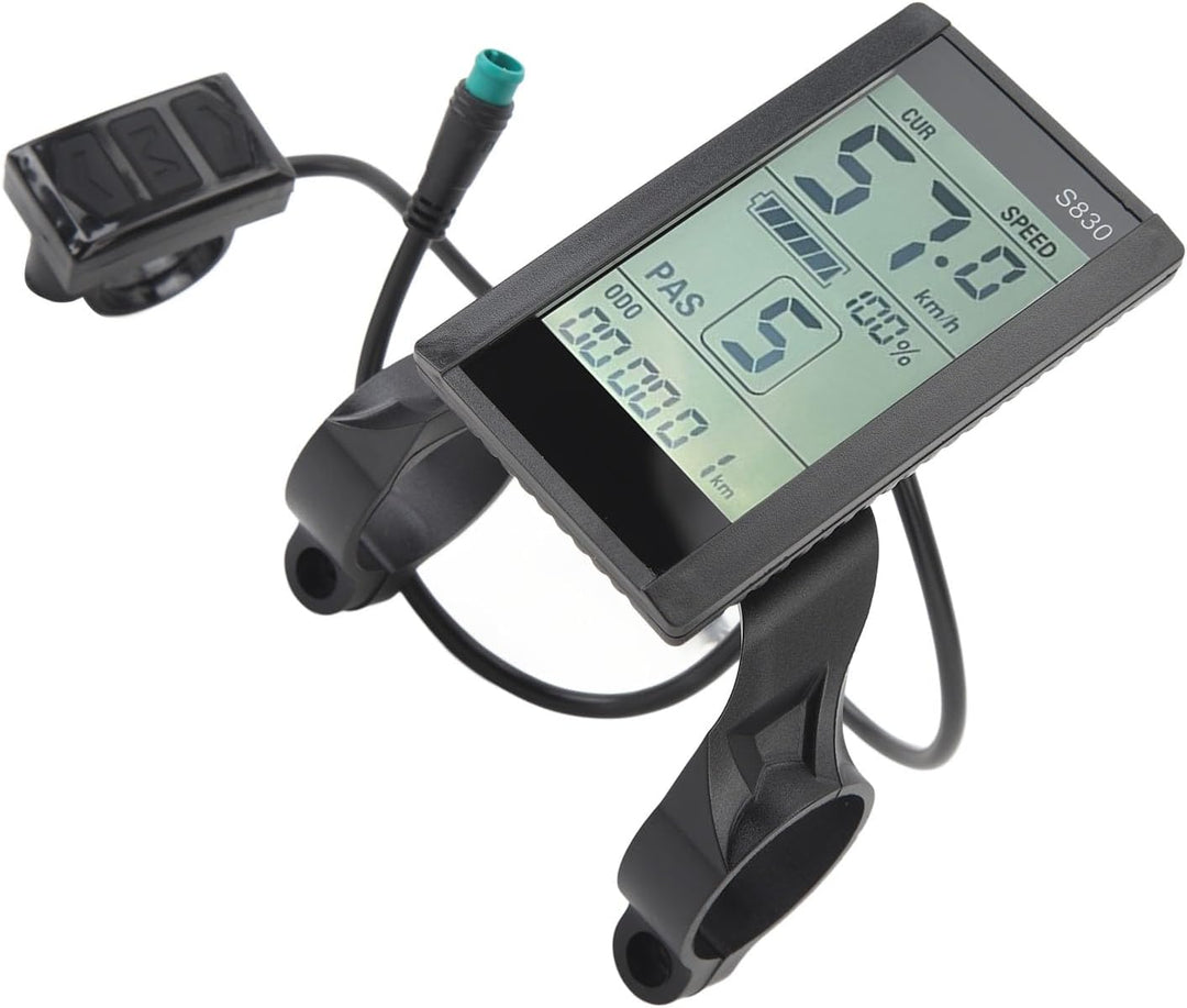Display Panel Elektrofahrrad LCD Display Elektrofahrrad LCD Display Panel 24V 36V 48V LCD S830 Panel