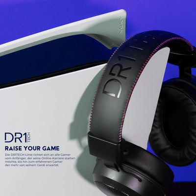 DR1TECH Blackjack+ Gaming Kopfhörer Mit Kabel Und Mikrofon Für PS5 Konsole [3D Audio], PS4, Xbox und