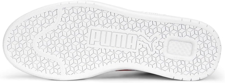PUMA Herren Court Ultra Sneaker 40 EU Puma White For All Time Red Puma Gold, 40 EU Puma White For Al