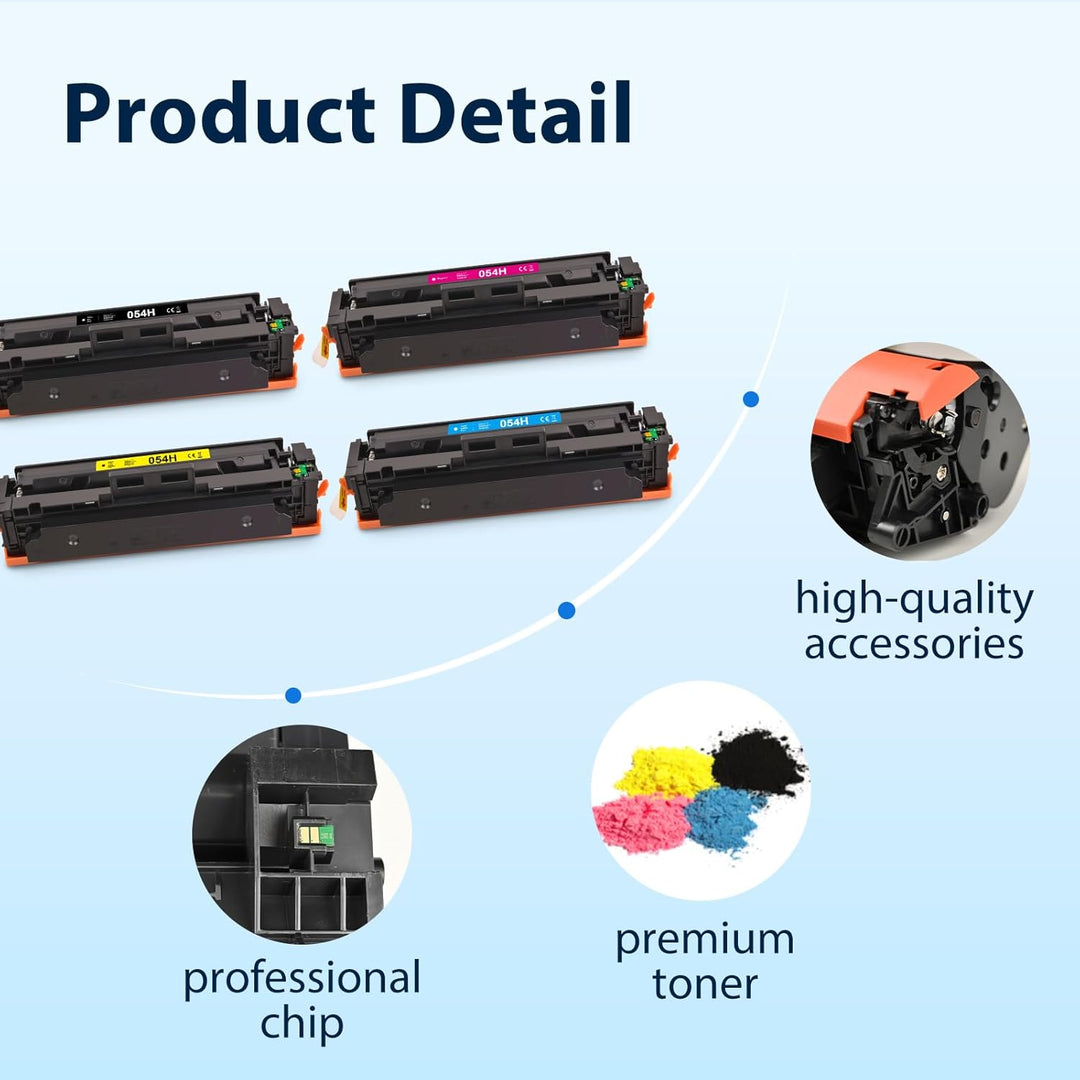 MYCARTRIDGE 054H Toner Kompatibel für Canon 054 054H Toner für Canon i-SENSYS MF641CW MF643CDW MF645