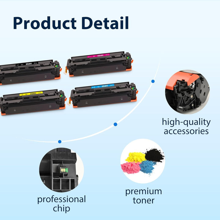 MYCARTRIDGE 054H Toner Kompatibel für Canon 054 054H Toner für Canon i-SENSYS MF641CW MF643CDW MF645