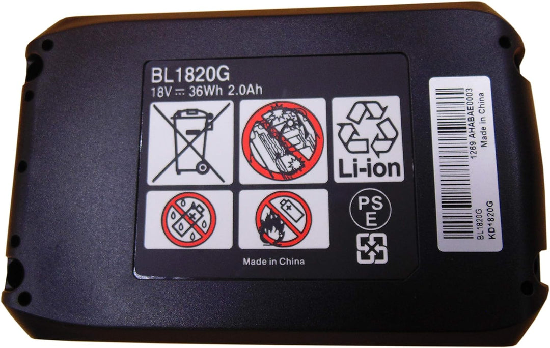 Werkzeugakku BL1813G Kompatible mit Makita DMR106 UM167D UM167DW UM167DWX TD127D TD127DWE TD127DZ CL