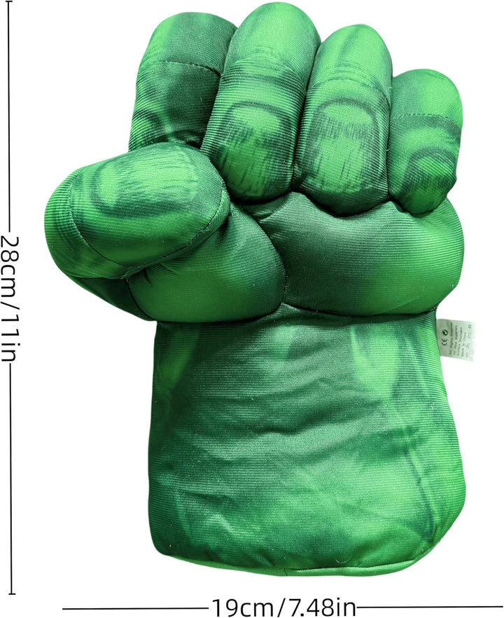 UrMsun Superhelden-Handschuhe für Kinder, Cosplay, Kostüme, Faust, grosse weiche Plüsch-Heldenfaust,