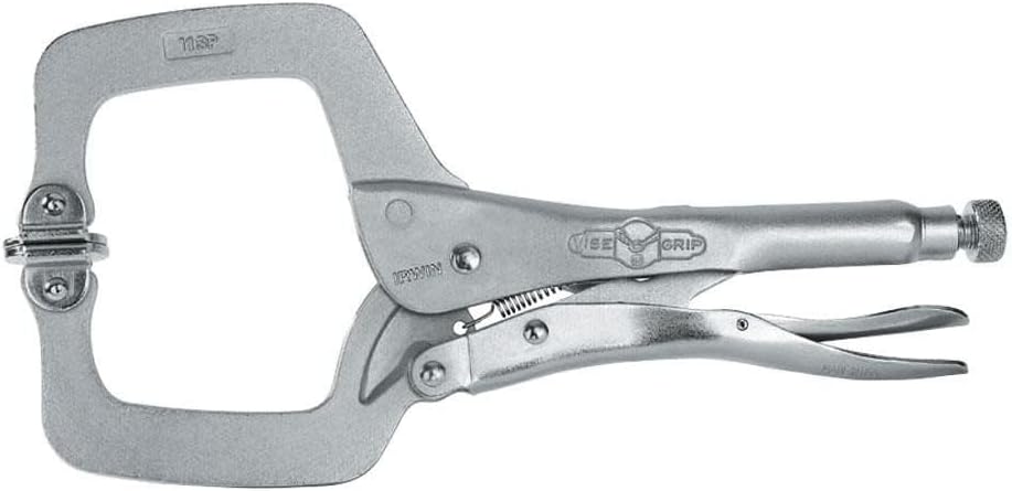 IRWIN VISE-GRIP Original Verriegelungszange mit Drehpads, 27,9 cm (11 Zoll) (20) Normale Schraubzwin
