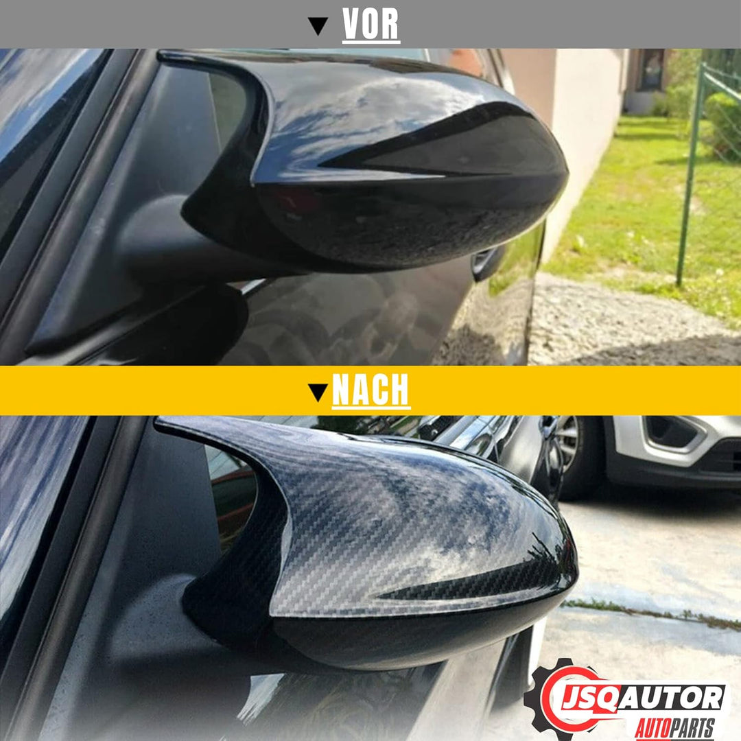 M Sport Spiegelkappen Aussenspiegel Abdeckung für BMW E90 E91 2005-2008 E92 E93 2006-2010 Vorfacelif