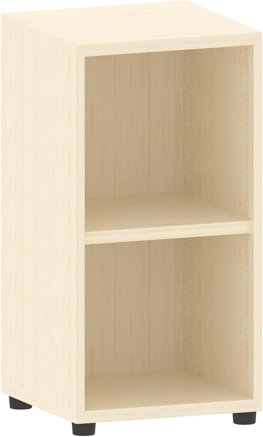 Aktenregal 2 Fächer versch. Farben | Büroregal 2 OH 40x40x77cm aus Holz | Büromöbel Ordnerregal Büch
