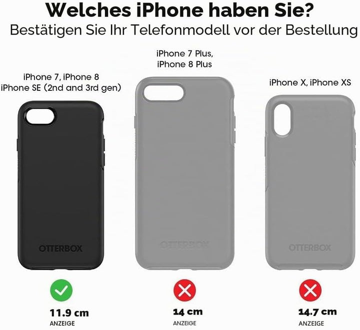 OtterBox Otter+Pop Hülle für iPhone 7/8/SE 2. gen/SE 3. gen, stossfest, sturzsicher, schützende Hüll