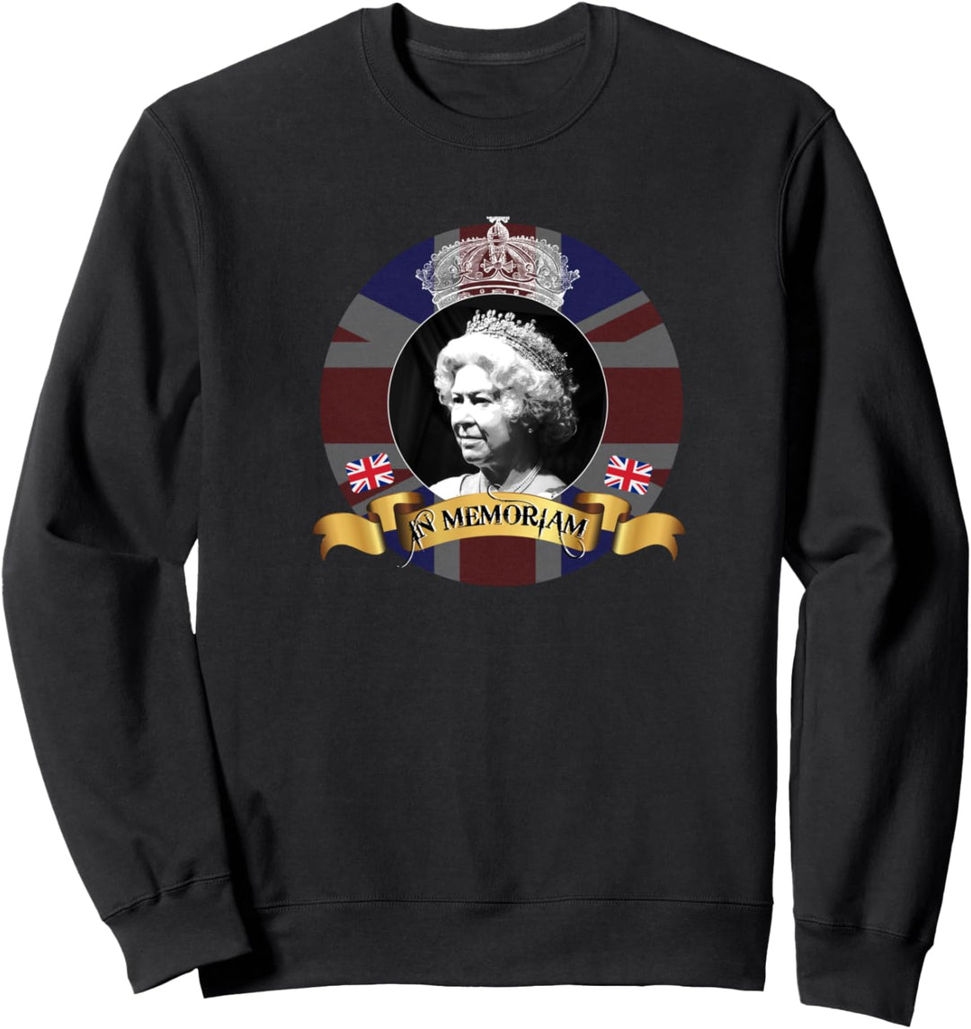 Queen Elizabeth porträt memoriam 1926 - 2022 VIP royal Sweatshirt