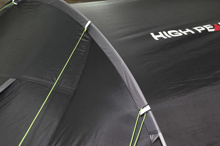 High Peak VIS-A-VIS Tunnelzelt Tauris 6, 6 Personen Campingzelt mit Stauraum und Zeltboden, grosses