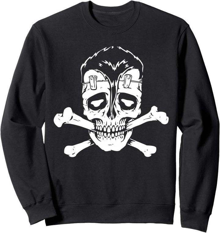 Horrorkunst - Frankenstein Skull Punk Psychobilly Lowbrow Art Sweatshirt