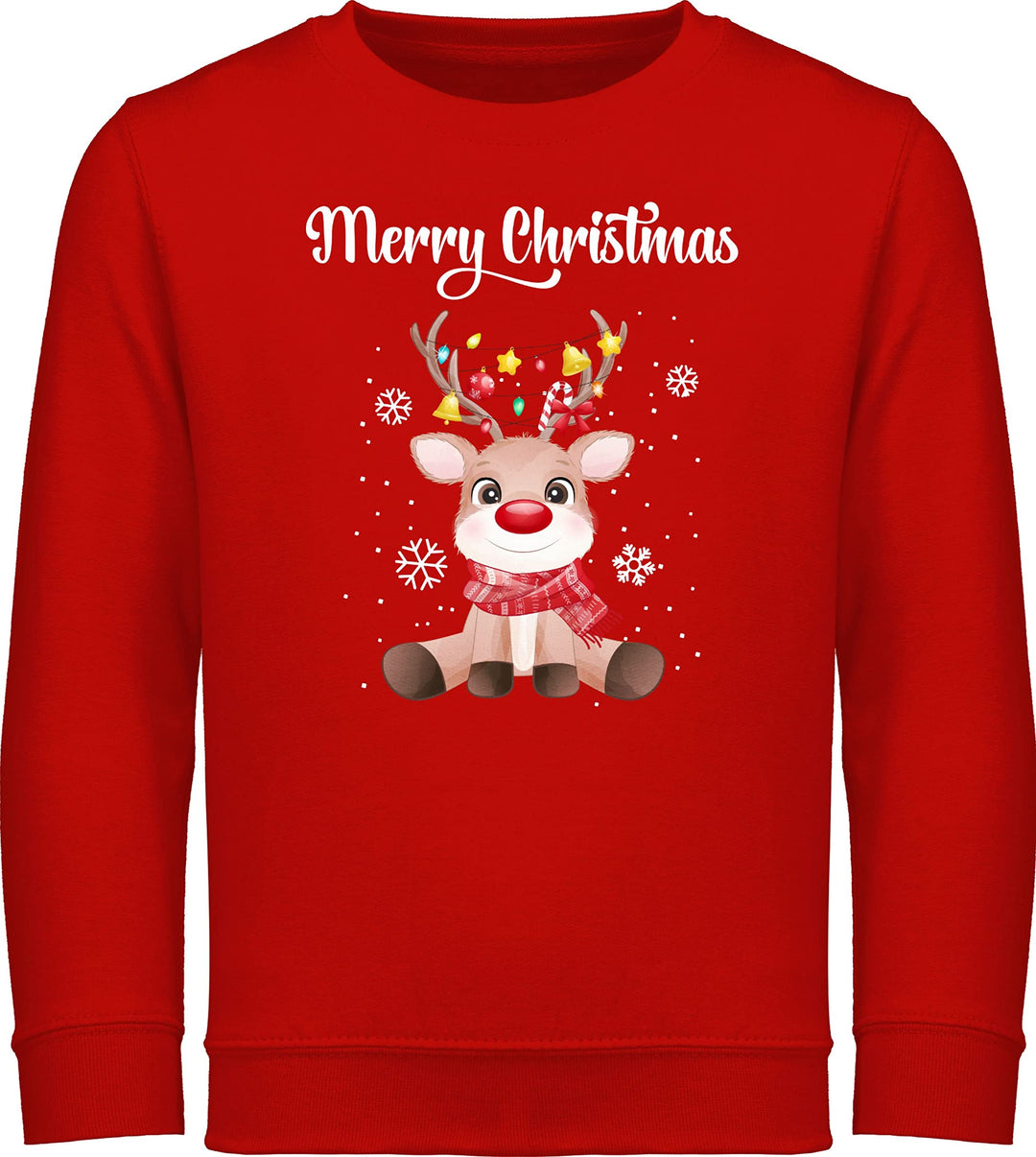 Shirtracer - Sweatshirt Kinder Pullover für Jungen Mädchen - Weihnachten Geschenke - Merry Christmas