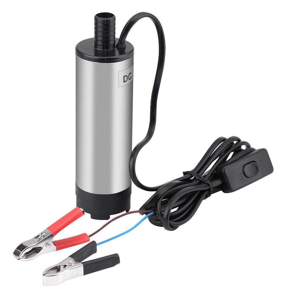 Elektrische Kraftstoffförderpumpe, 51mm abnehmbare Tauch-Dieselkraftstoff-Wasseröl-Elektropumpe, DC
