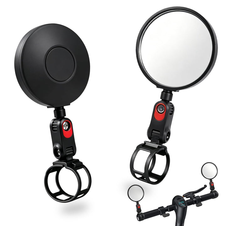 Rückspiegel für Roller Kompatibel mit Segway Ninebot ZT3 Pro F3 Pro und allen KickScooter Max G30 G2