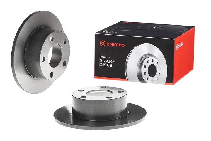 Brembo 08.5743.11 Hintere Bremsscheibe mit UV Lackierung, Anzahl 2