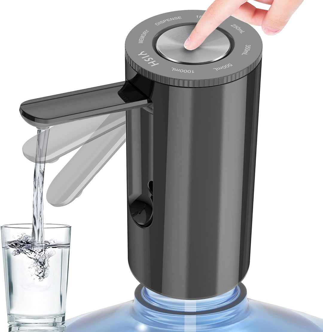 YISH Wasserspender Pumpe Wasserpumpe 5Gallonen Wasserflasche: Elektrischer Wasserspender Wiederaufla