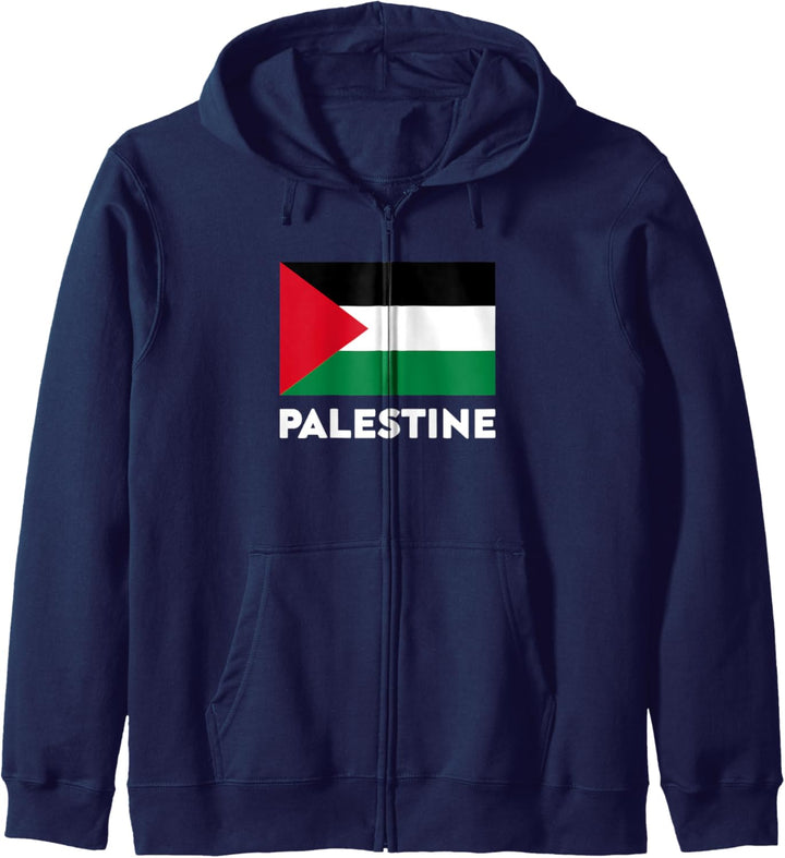 Palestine Flag Palästina Flagge Kapuzenjacke