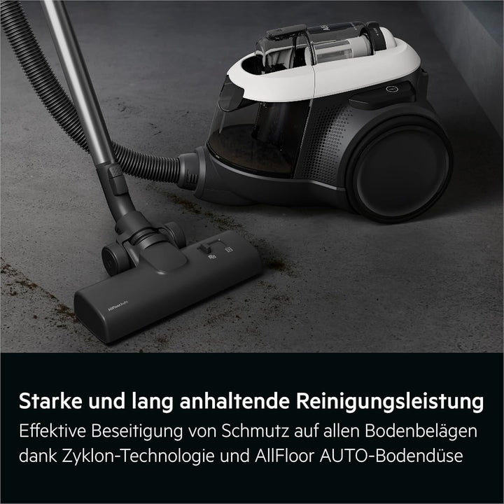 AEG CLEAN 6000 Staubsauger Beutellos, Starke Zyklontechnologie 700 W, AllFloor Bodendüse, 6-stufige