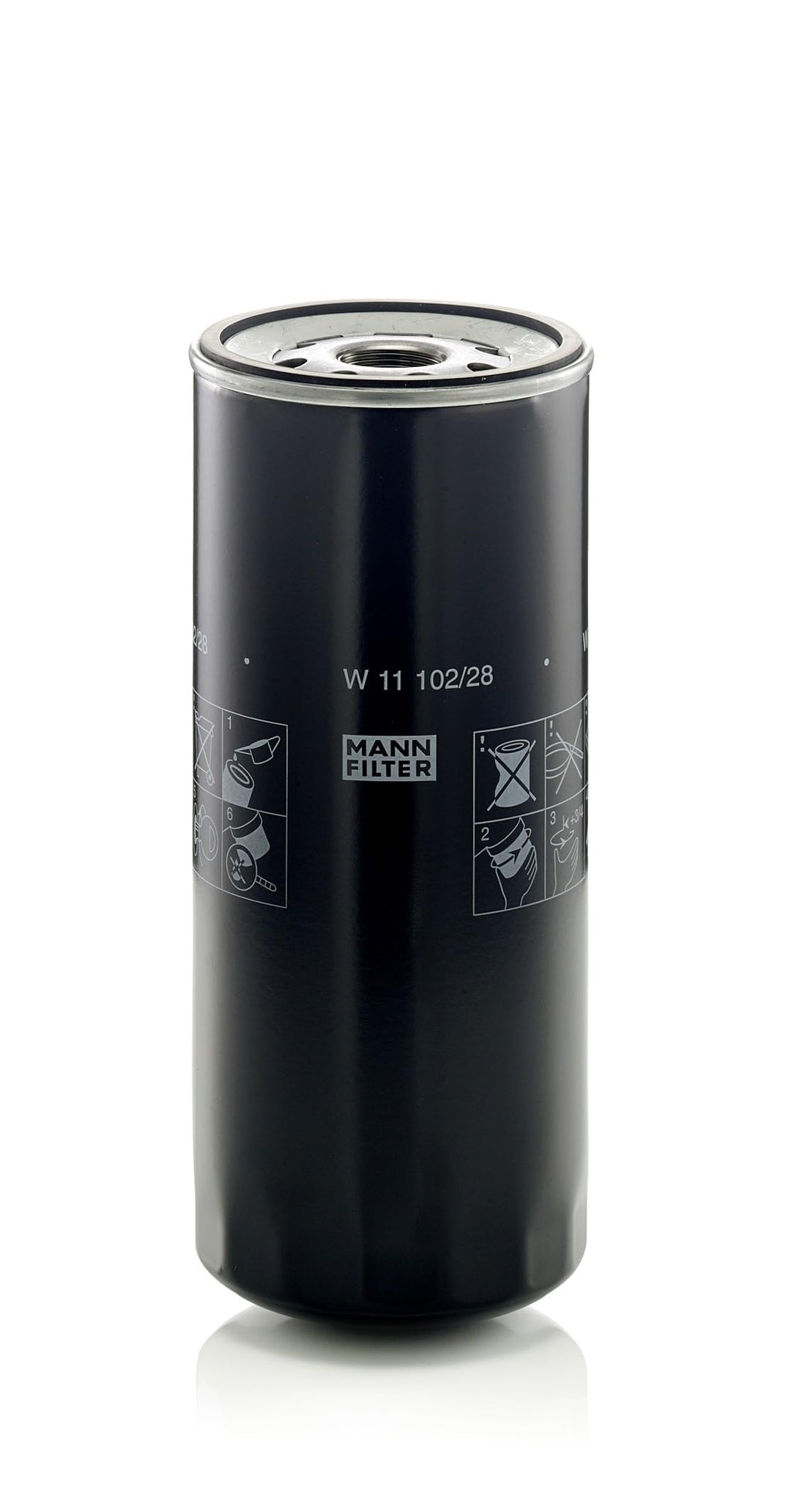 MANN-FILTER W 11 102/28 Ölfilter – Für PKW und Nutzfahrzeuge