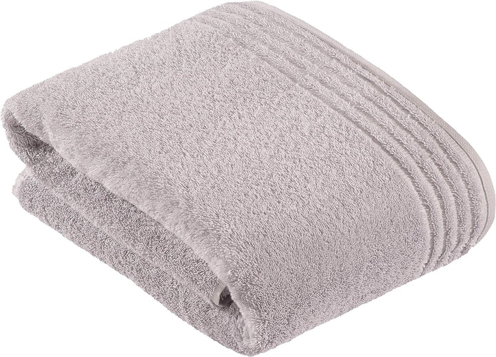 Vossen Vienna Style Supersoft Badetuch 100 x 150 cm Light Grey, Badetuch 100 x 150 cm Light Grey