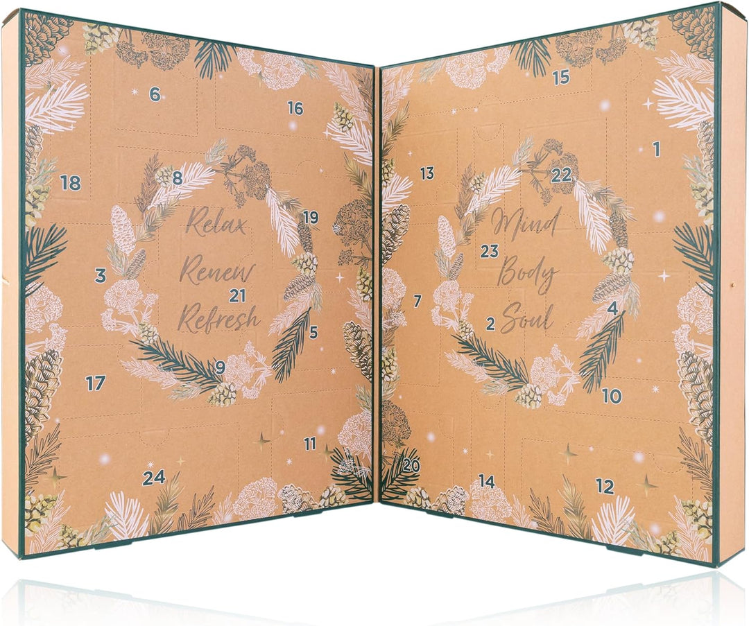 WINTER SPA Adventskalender für Frauen 2024 - XXL Wellness Adventskalender für Damen - Körperpflege