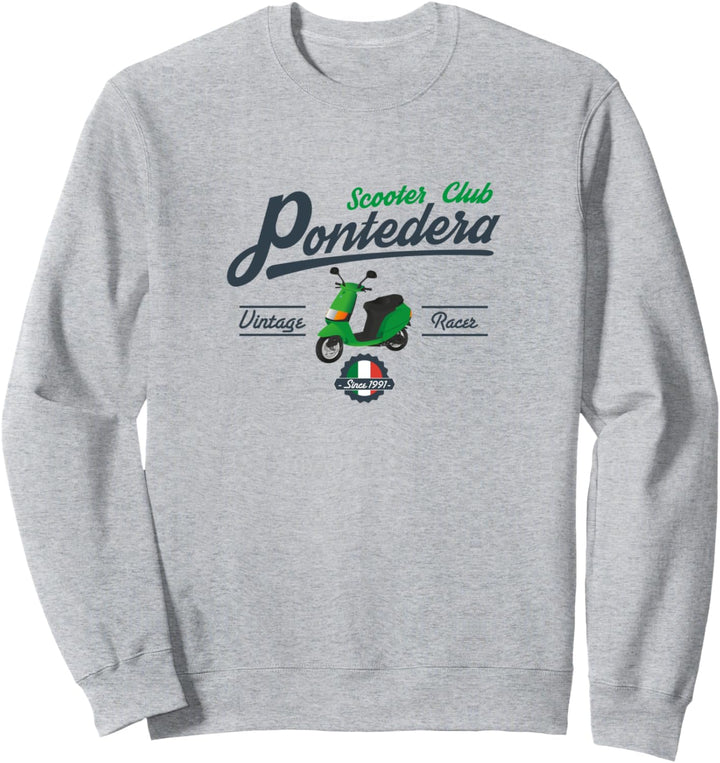 Pontedera Sfera Roller Scooter Club Motorroller Vintage 1991 Sweatshirt
