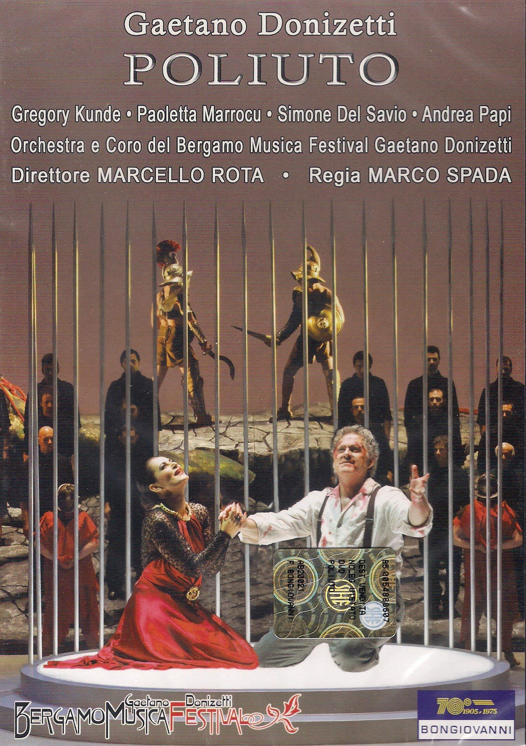 Donizetti: Poliuto [recorded live at the Teatro Donizetti, Bergamo Sep 2010 - NTSC, all regions] [UK