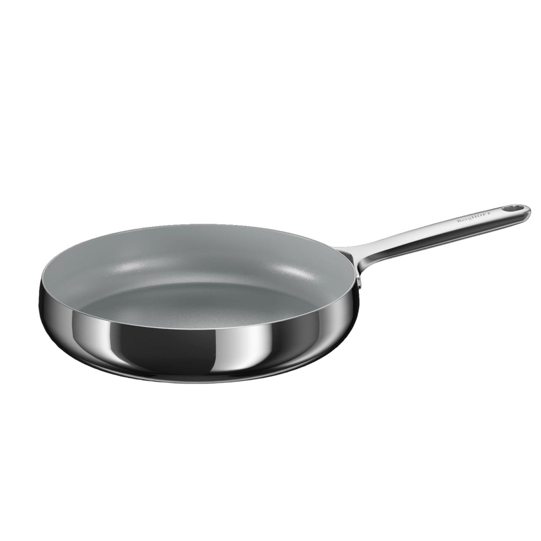 Berghoff Home Edelstahl Bratpfanne 28cm – Antihaft-Pfanne ohne PFAS – Induktionsgeeignet – kleine Pf