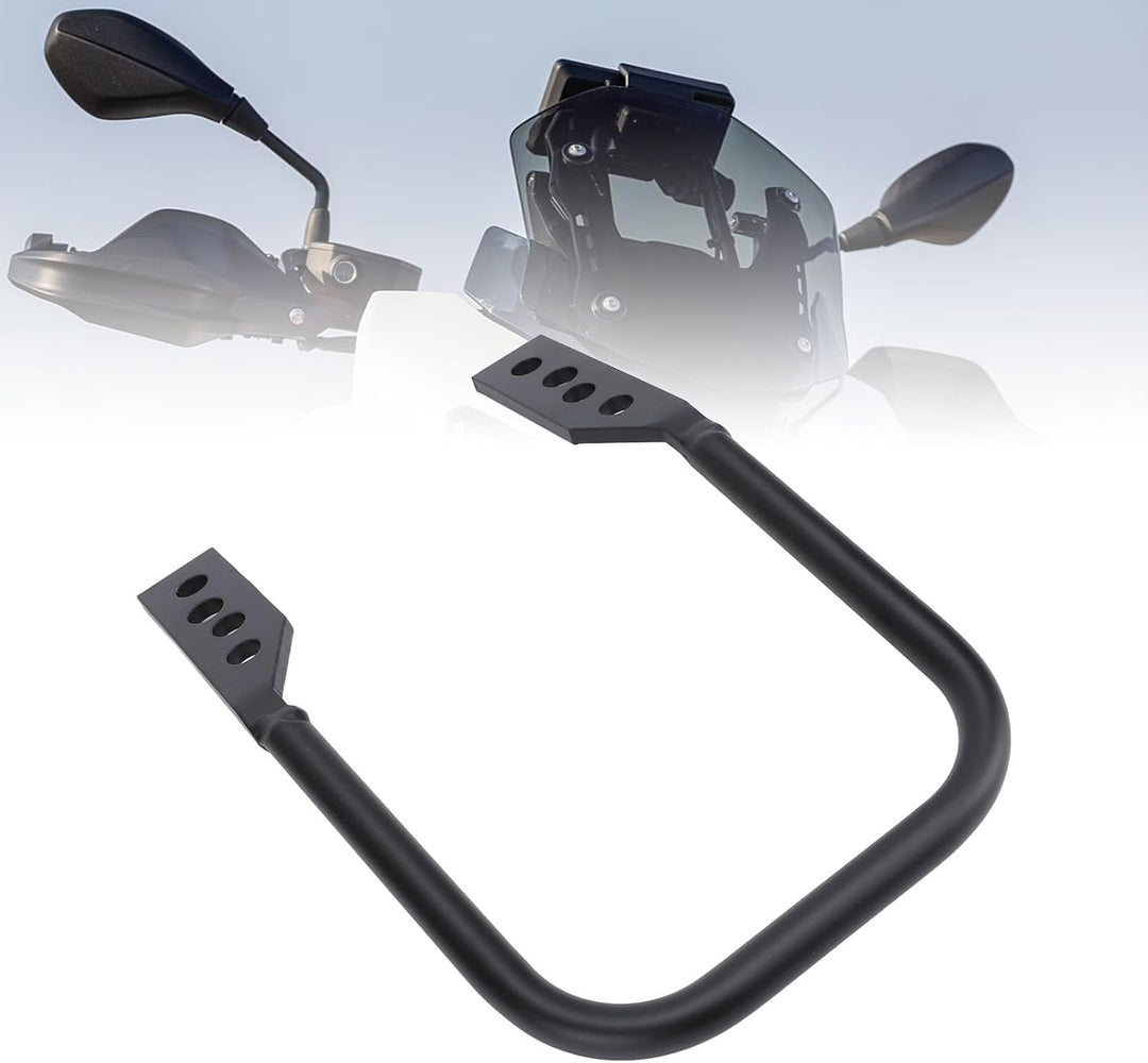 Yctze Motorrad-GPS-Navigationshalterung mit 4 Verstellbaren Befestigungslöchern, Nahtloses Eisenrohr