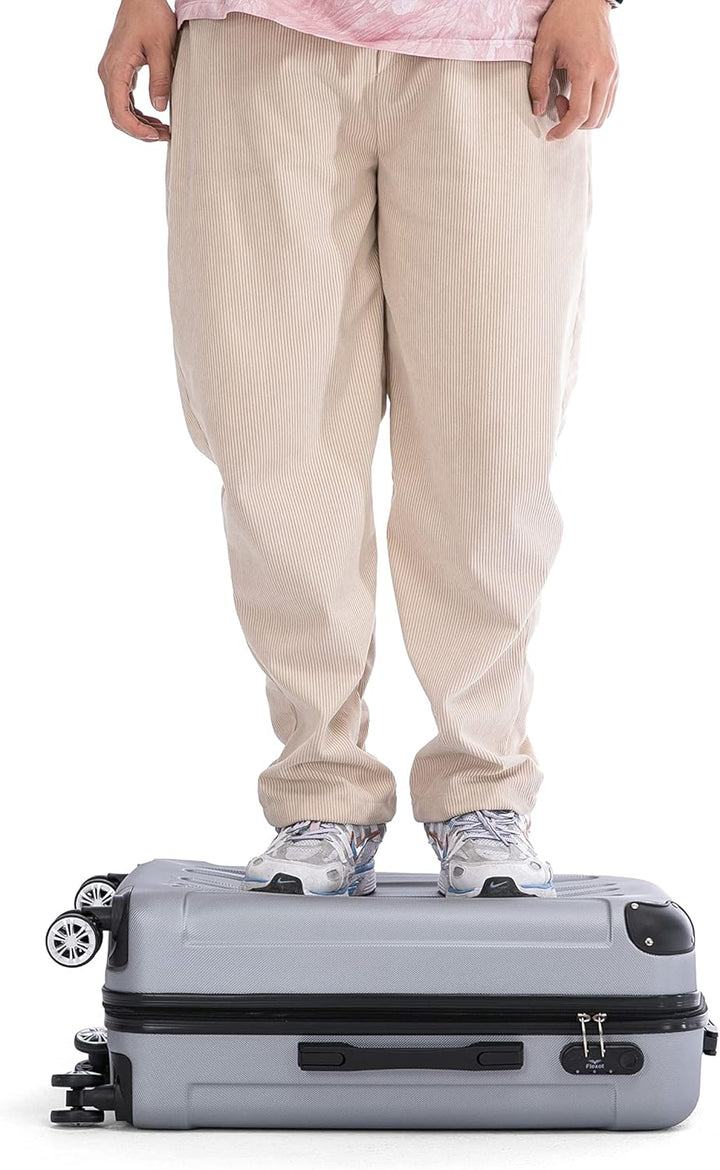 Flexot® Flex-2045 Handgepäck Kabinentrolley Koffer (16 Farben zur Auswahl) Zwillingsrollen Reisekoff