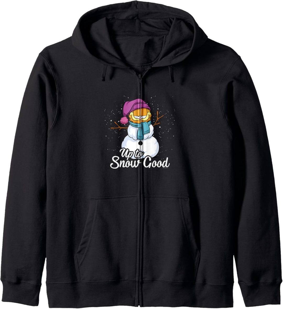 Garfield Up To Snow Good Garfield Snowman Kapuzenjacke