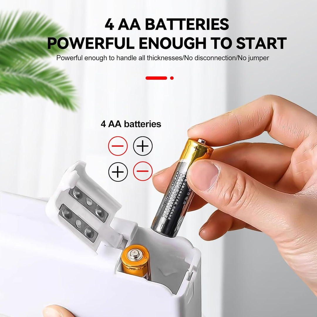 Handnähmaschine für Anfänger, Mini Tragbare Elektrische Nähmaschine für Schnellnähen Notfall Nähen D