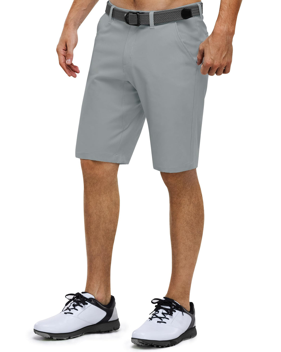 33,000ft Herren 11” Golf Shorts UPF 50+ Kurze Golfhose mit 5 Taschen | Leicht, Schnelltrockend, Atmu