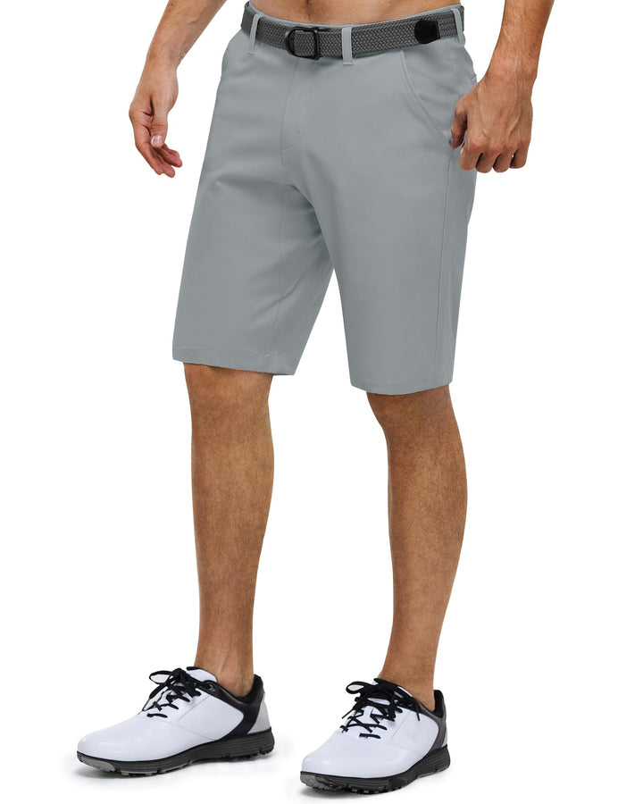33,000ft Herren 11” Golf Shorts UPF 50+ Kurze Golfhose mit 5 Taschen | Leicht, Schnelltrockend, Atmu