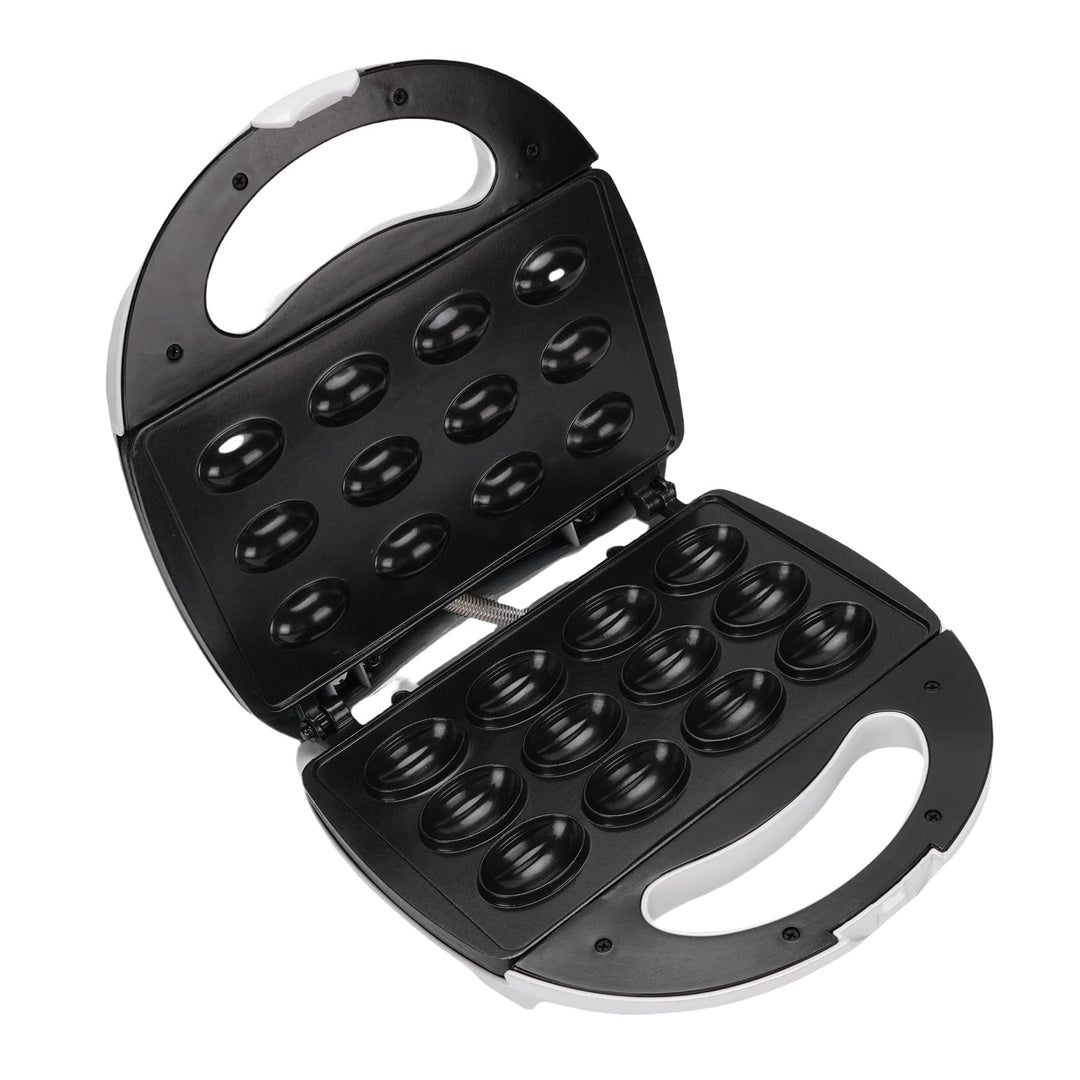 Walnussbereiter, Elektrisch, Doppelseitig, Antihaftbeschichtet, mit Ergonomischem Griff, für Schnell