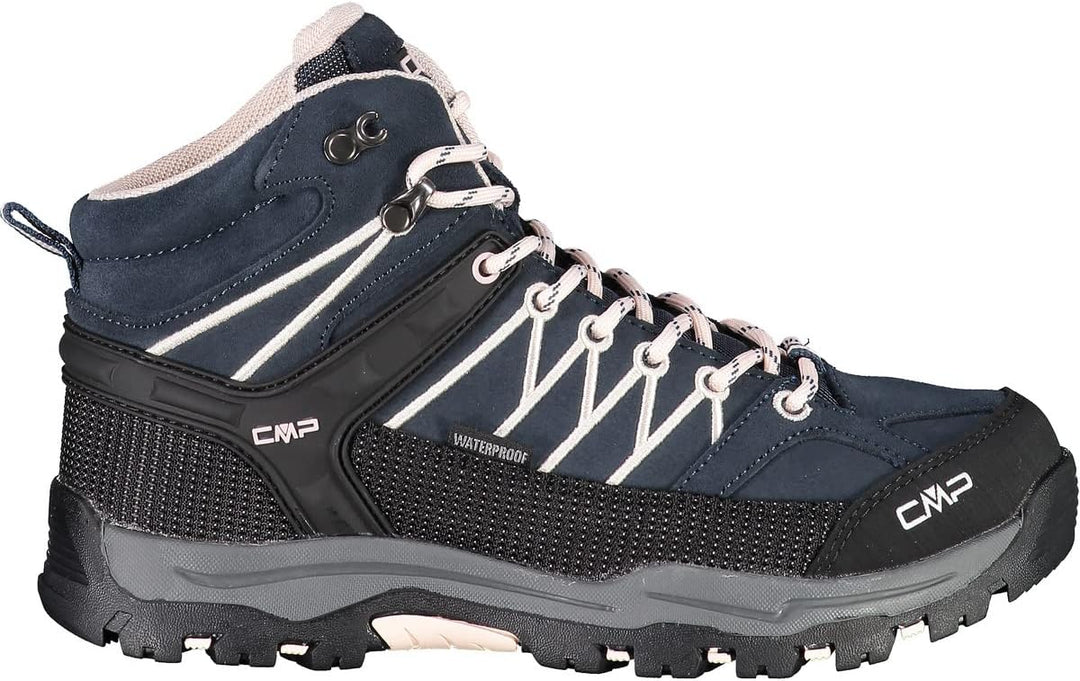 CMP Unisex Kinder Kids Rigel Mid Shoes Wp Trekking-Schuhe 28 EU Asphalt Rose, 28 EU Asphalt Rose