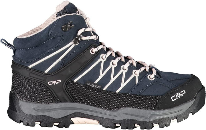 CMP Unisex Kinder Kids Rigel Mid Shoes Wp Trekking-Schuhe 28 EU Asphalt Rose, 28 EU Asphalt Rose