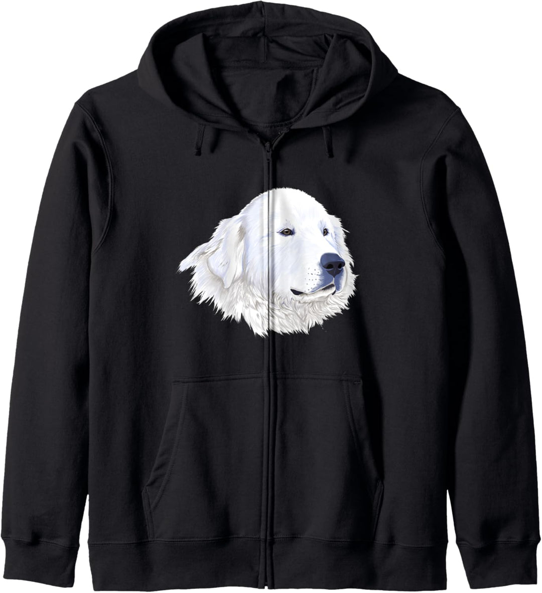 Hund Pyrenäenberghund Kapuzenjacke