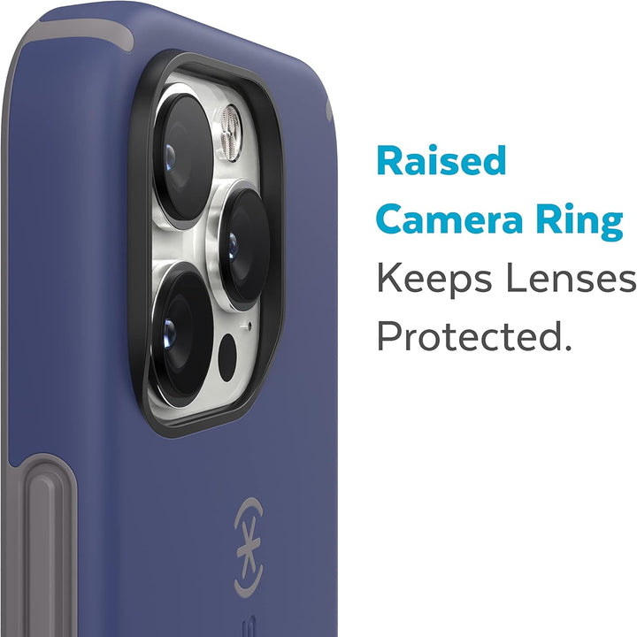 Speck Products CandyShell Pro Schutzhülle für iPhone 14 Pro Max, Preussischblau/Wolkengrau, Preussis