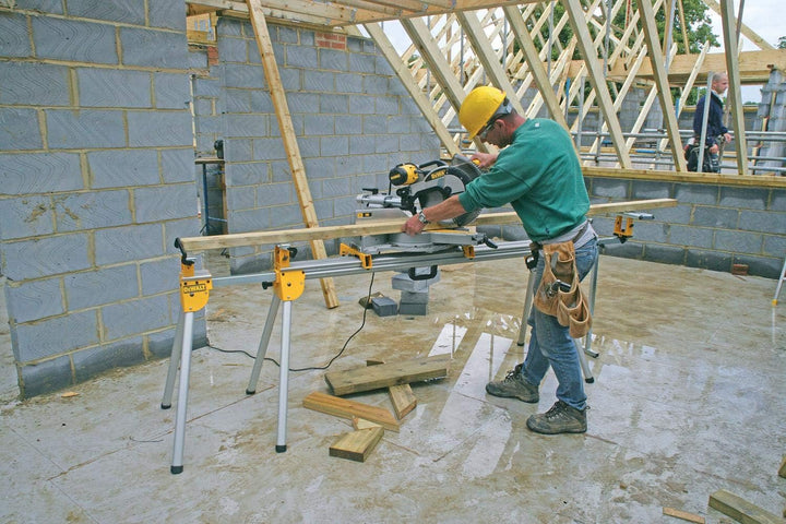 DeWalt Universal-Untergestell/ Sägen-Untergestell (passend für Paneel-, Kapp- und Gehrungssägen, lei