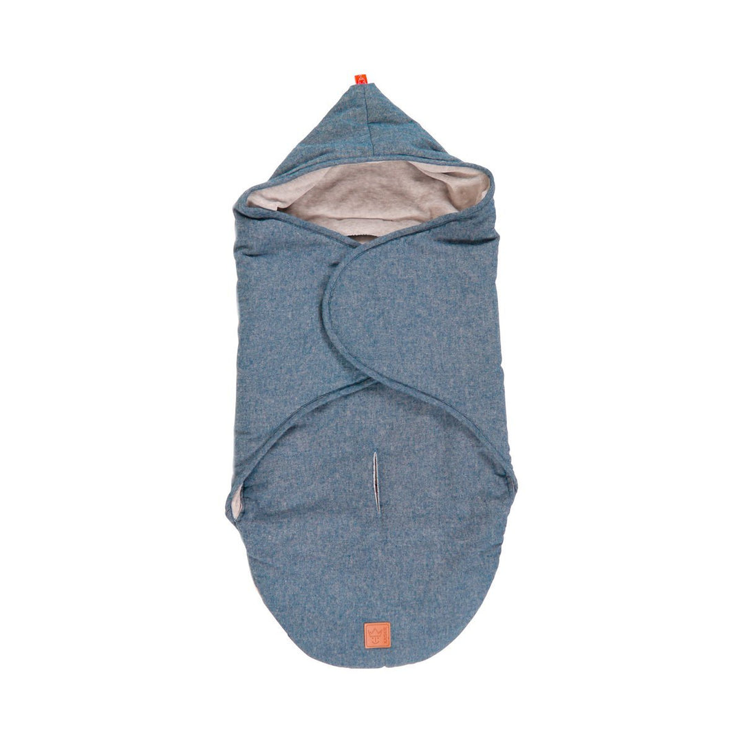 Kaiser 6536172 Einschlagdecke Molly Melange, blau, Navy Melange Navy Melange 1 Stück (1er Pack), Nav
