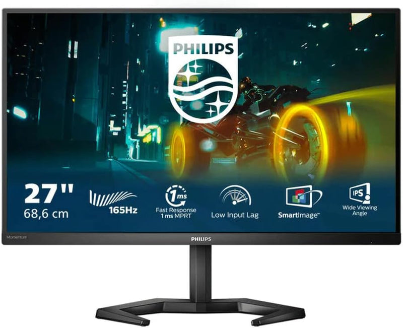 PHILIPS Evnia 27M1N3200VA - 27 Zoll FHD Gaming Monitor, FreeSync Premium (1920x1080, 165 Hz, Display