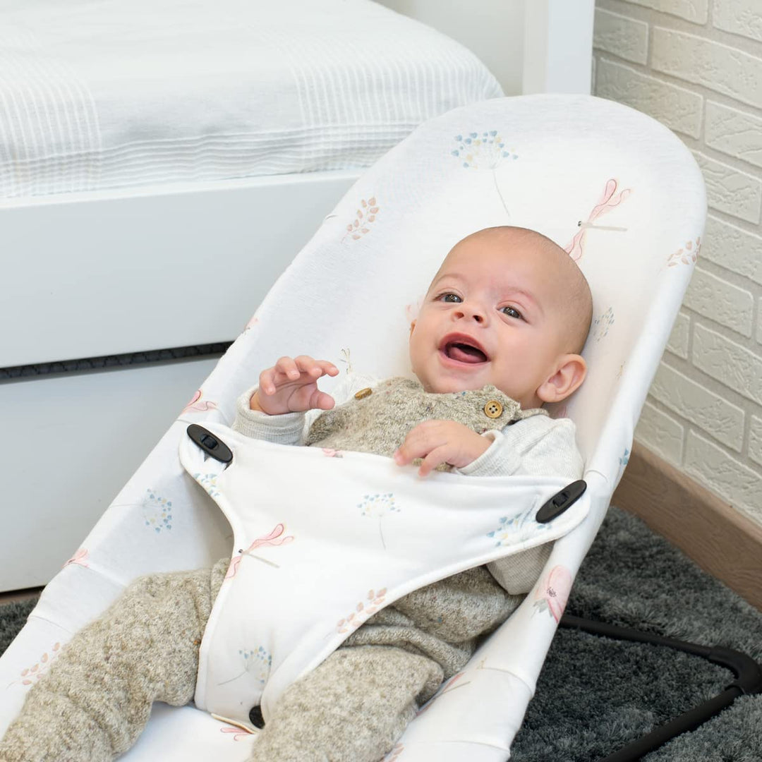 JYOKO KIDS Bezug kompatibel mit Babybjorn Bliss, Balance, Soft (Dragonfly, Baumwolle)