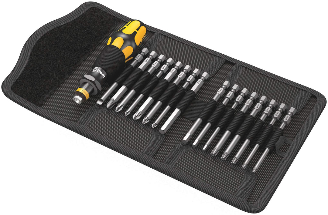 Wera Schraubendreher Set Kraftform Kompakt 60 ESD, 17-teilig, 05051043001