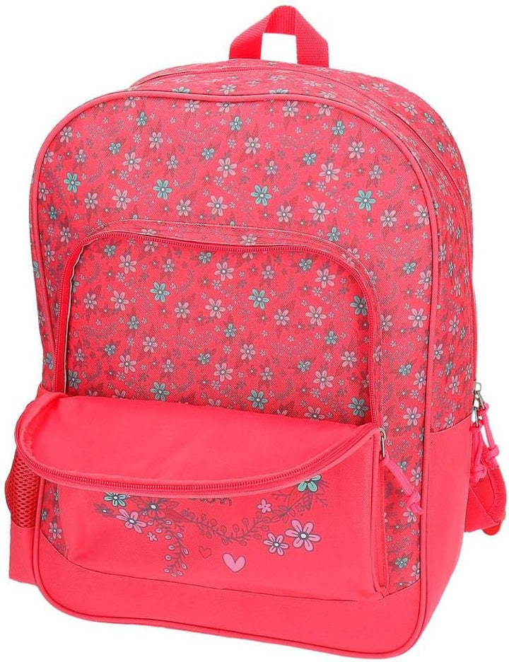 Movom Enjoy Rucksack mit Trolley Rosa 31x42x17,5 cms Polyester 16.93L Rucksack 42cm mit Trolley, Ruc