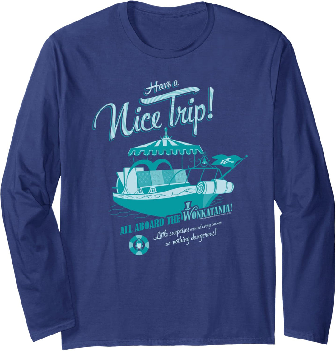 Willy Wonka Wonkitania Langarmshirt