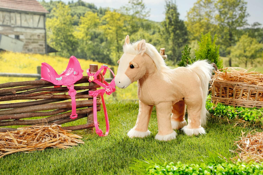 BABY born Zapf Creation 835203 My Cute Horse-Eletronisches Plüschpferd mit Lauf-und Soundfunktion, S