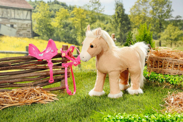 BABY born Zapf Creation 835203 My Cute Horse-Eletronisches Plüschpferd mit Lauf-und Soundfunktion, S