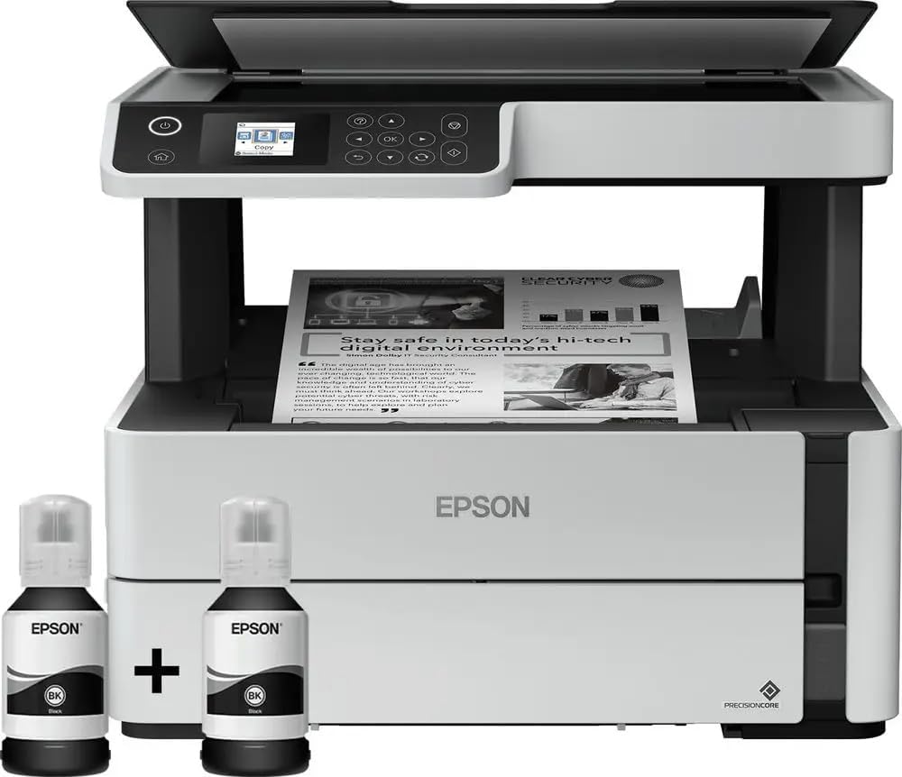 Epson EcoTank M2170 Multifunktionsgerät – Tintenstrahldrucker – A4, 39 ppm, Mono, Schwarz, Weiss, ei