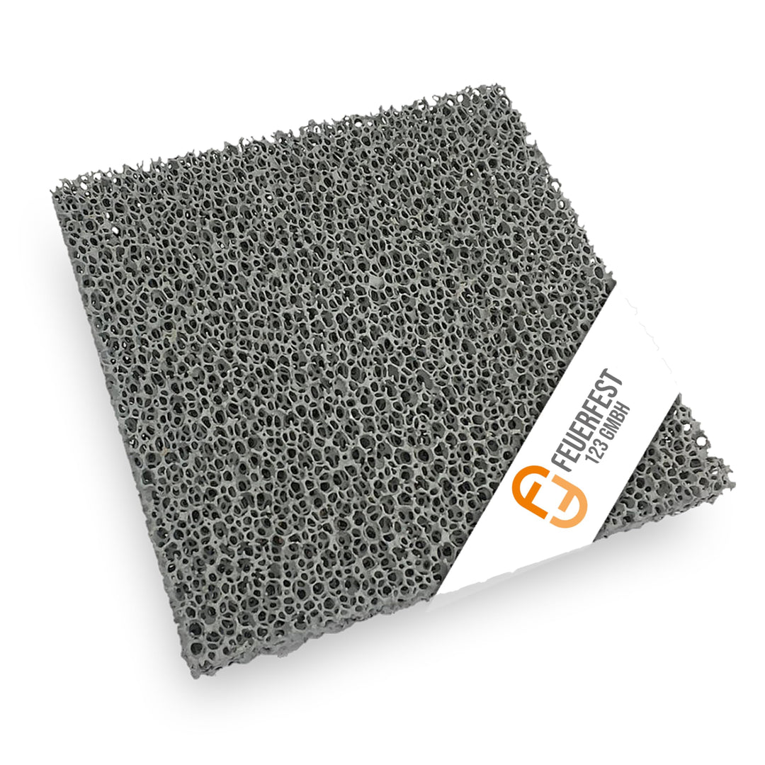 Feuerfest 123 - Feinstaubfilter Kaminofen 300x300x30 mm, Feinstaub Russfilter zum nachrüsten Kamine
